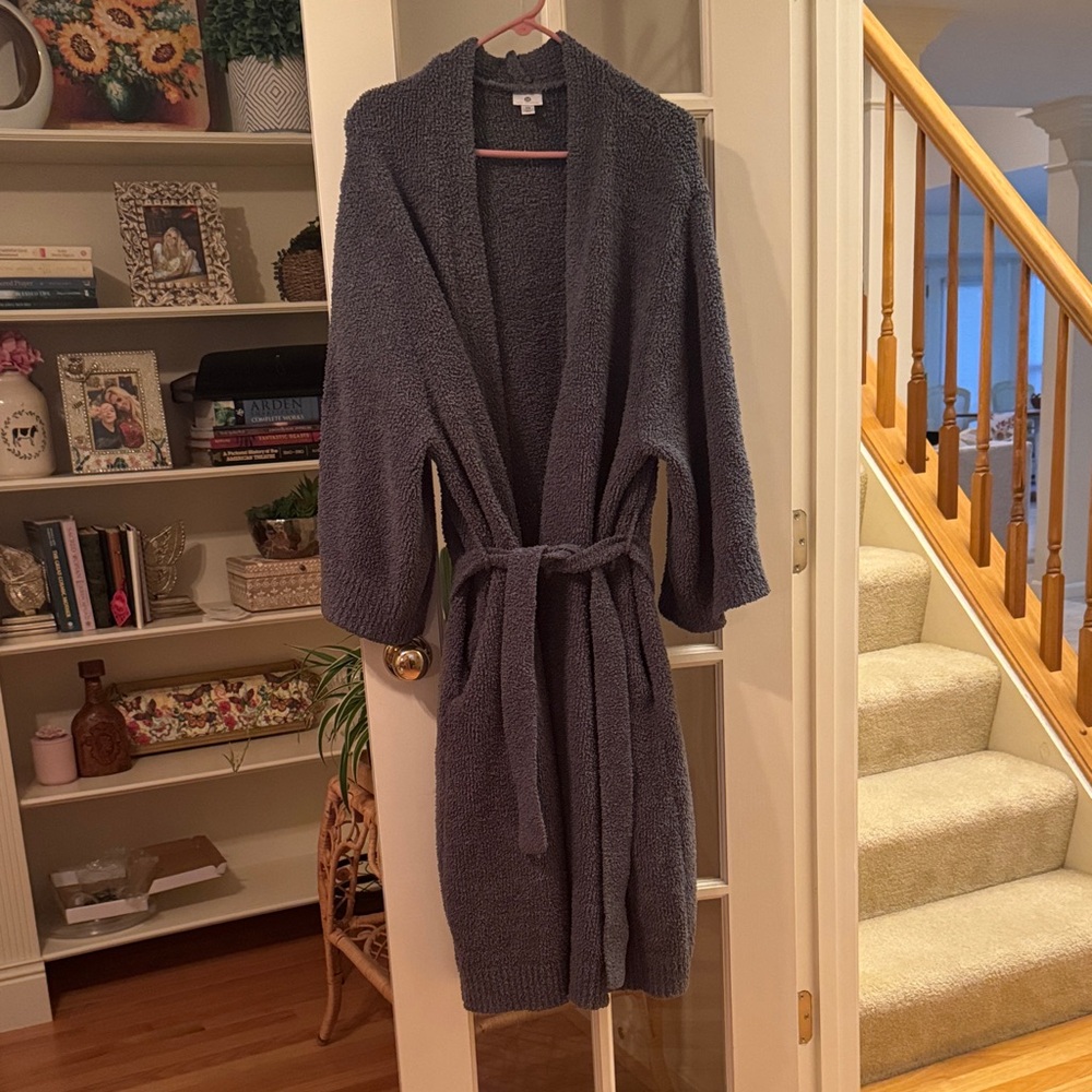 Gray Super Soft Robe - Picture 3 of 6